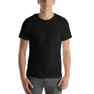 Black T-shirt - Wear your art: a shirt as unique as your own mandala creation