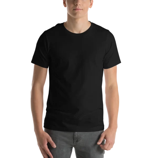 Black T-shirt - Wear your art: a shirt as unique as your own mandala creation