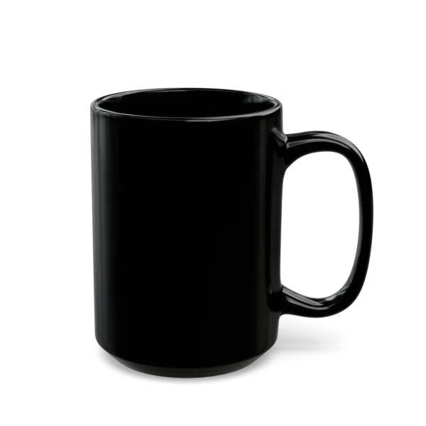 Black Coffee Mug – Your unique mandala, beautifully printed on both sides