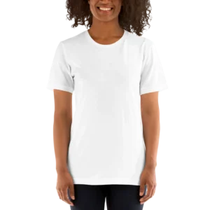 White T-shirt - Thoughtful and unique: Create a one-of-a-kind shirt for a truly personal present