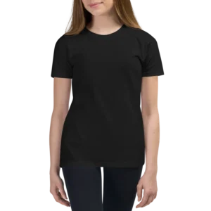 Black T-shirt, Youth - Stand out from the crowd: Your custom mandala shirt is a wearable piece of your personality