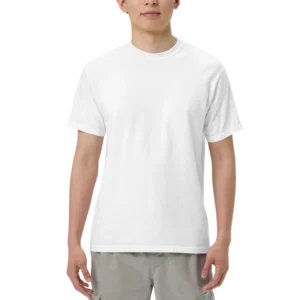 White T-shirt (Adult Unisex, Relaxed Fit)