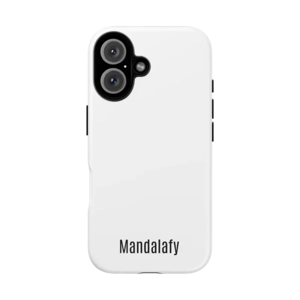 White iPhone 16 Tough Case