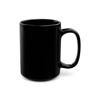 Black Coffee Mug