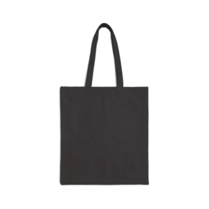 Black Cotton Canvas Tote Bag