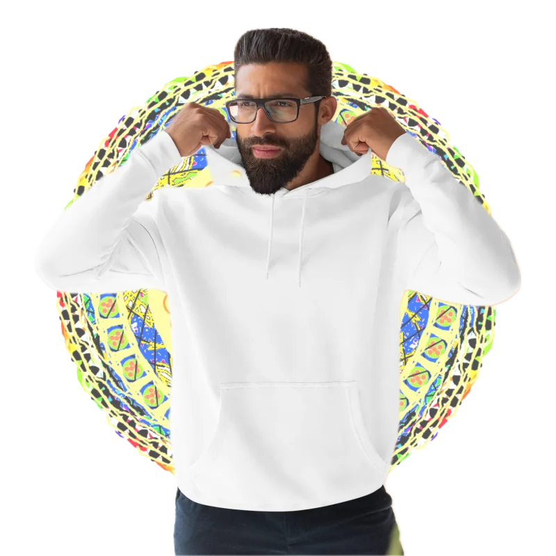 Hoodie, Three-Panel Fleece (Adult Unisex)