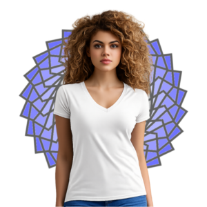 T-shirt, V-Neck (Women's deep cut)